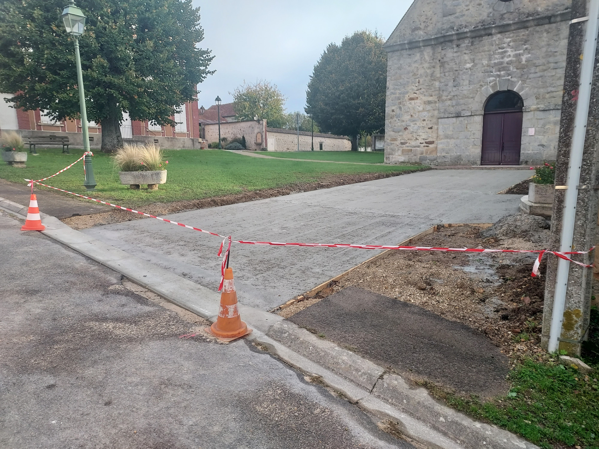 vue des travaux 1